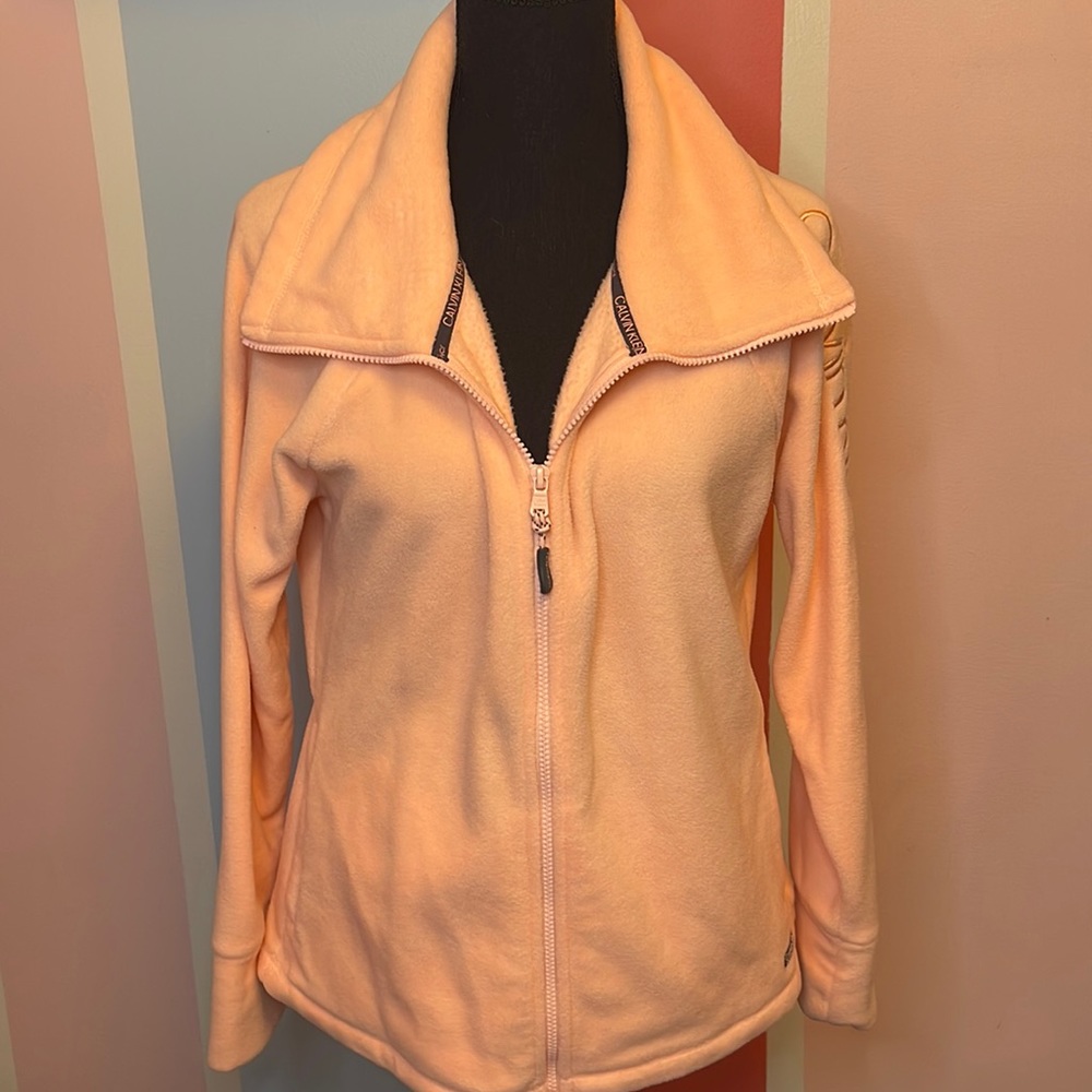 Coral Calvin Klein jacket